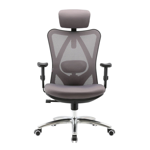 SIHOO Bürostuhl ergonomisch verstellbare Lordosenstütze 150kg belastbar