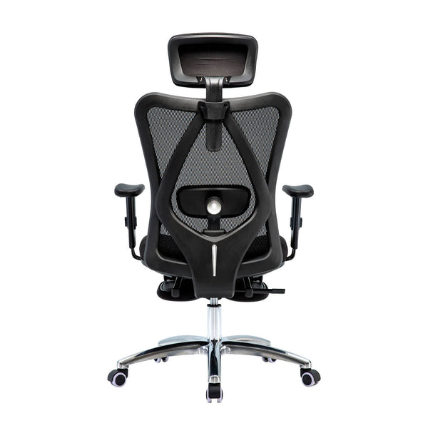 SIHOO Bürostuhl ergonomisch verstellbare Lordosenstütze 150kg belastbar