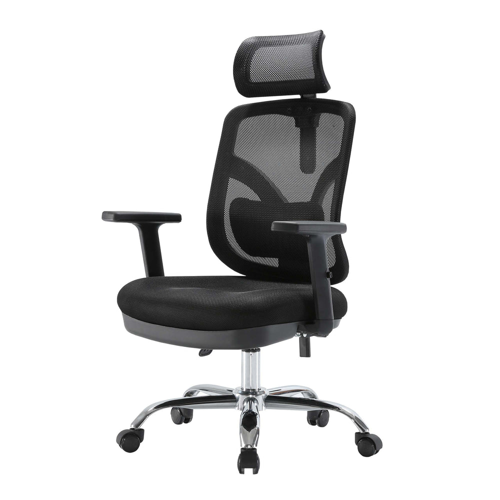SIHOO Bürostuhl ergonomisch verstellbare Lordosenstütze und Armlehne