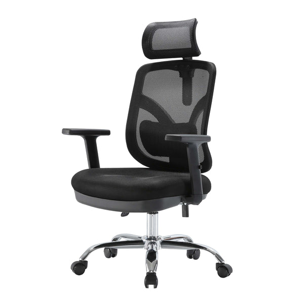 SIHOO Bürostuhl ergonomisch verstellbare Lordosenstütze und Armlehne