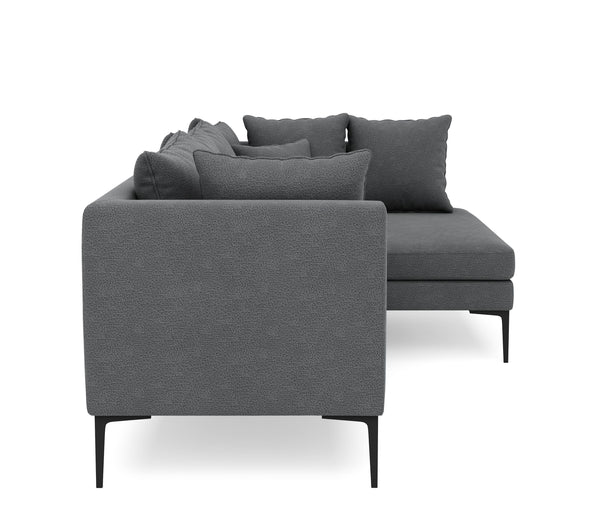 Ecksofa JOEY rechts anthrazit