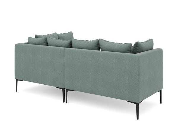 Ecksofa JOEY rechts dunkelgrün