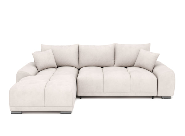 Ecksofa mit Schlaffunktion TRAVIS links beige