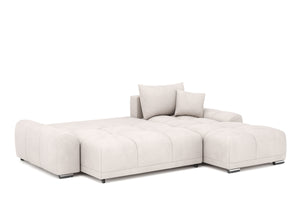 Ecksofa mit Schlaffunktion TRAVIS rechts beige