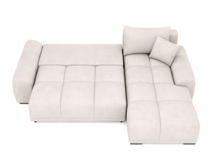 Ecksofa mit Schlaffunktion TRAVIS rechts beige