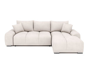 Ecksofa mit Schlaffunktion TRAVIS rechts beige