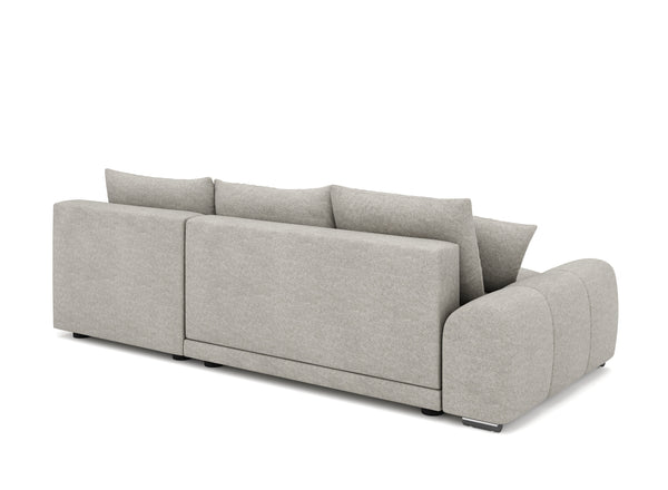 Ecksofa mit Schlaffunktion TRAVIS rechts grau