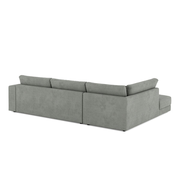 Ecksofa Cord TARJA links anthrazit