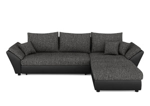 Ecksofa CAESAR schwarz