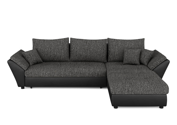 Ecksofa CAESAR schwarz