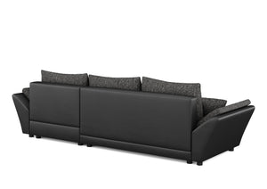 Ecksofa CAESAR schwarz