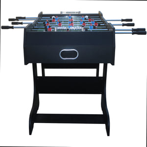 5ft. foldable foosball table with telescopic rods