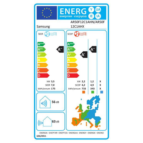 Klimaanlage SAMSUNG Cebu S2 12 Innengerät + Aussengerät