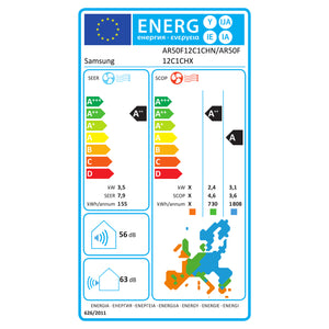 Klimaanlage SAMSUNG Nordic Airise S2 12 Innengerät + Aussengerät