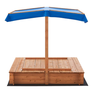Sandkasten Kellenhusen mit Dach 120x120x120cm