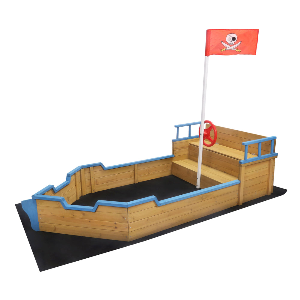 Sabbiera nave pirata 195 x 94 cm