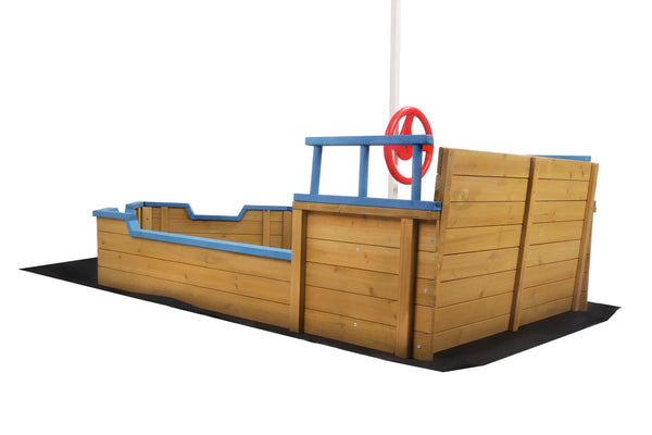 Sandkasten Piratenschiff 195 x 94 cm