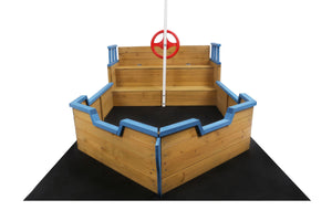 Sandkasten Piratenschiff 195 x 94 cm