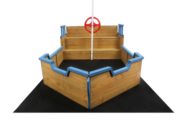 Sandkasten Piratenschiff 195 x 94 cm