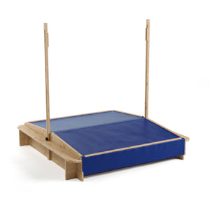 Sandkasten TOBIAS mit Schwenkdach