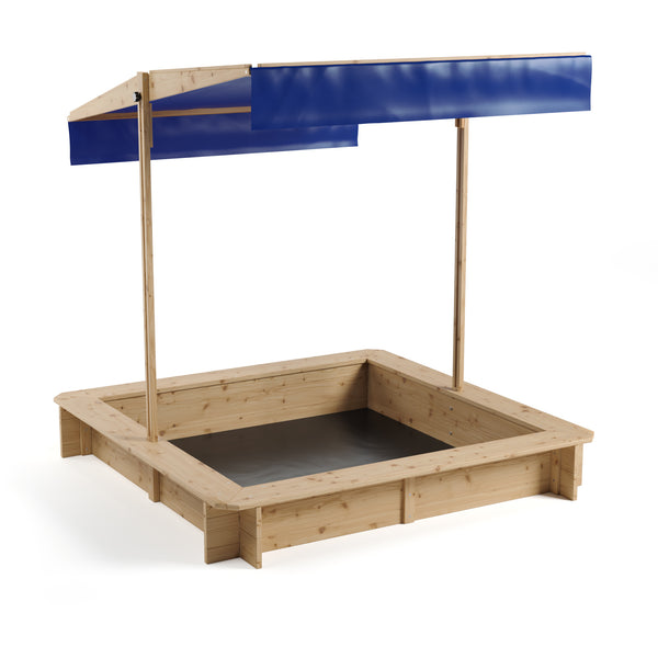 Sandkasten TOBIAS mit Schwenkdach