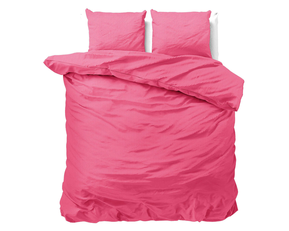Bettbezug Satin Point rosa 140 x 220 cm