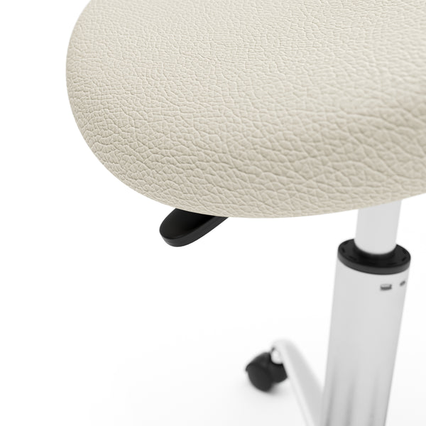 Sattelhocker Drehstuhl beige