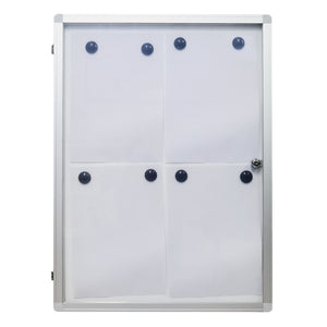 Schaukasten 4 x A4 inkl. 8 Magnete