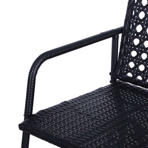 Schaukelbank Gartenbank Rattan Sitzbank 2-Sitzer