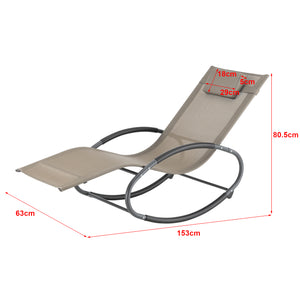 Schaukelliege Almaluez 120 kg Beige