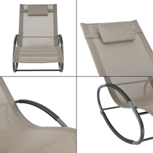 Schaukelliege Almaluez 120 kg Beige
