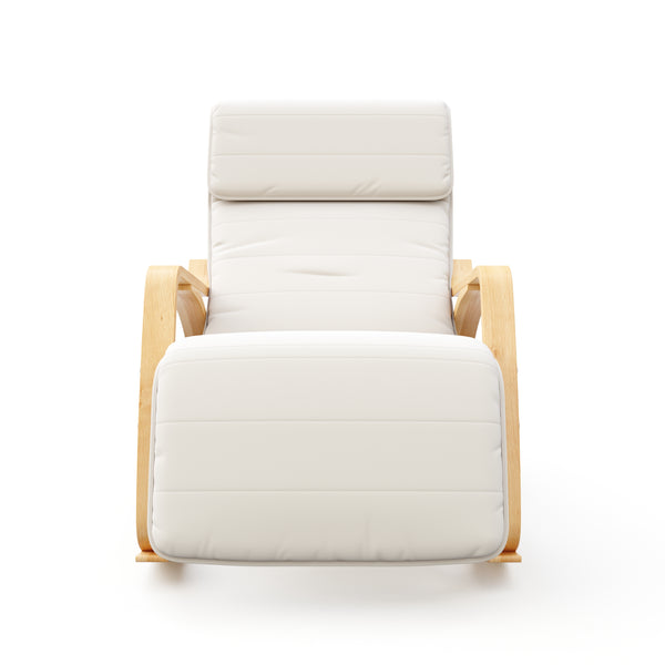 Schaukelstuhl ELLAN creme