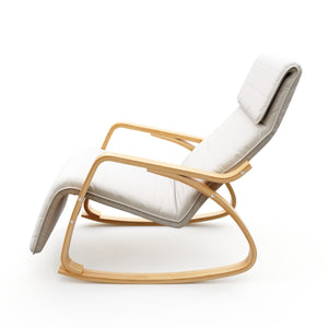 Schaukelstuhl ELLAN creme