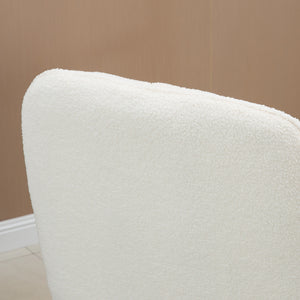 Sedia a dondolo Nordtraum Sherpa pile crema