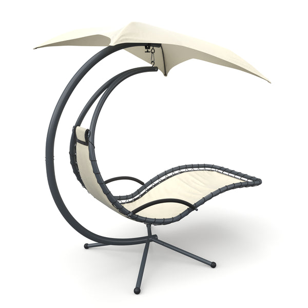 Schaukelstuhl Schwebeliege GRENADA creme