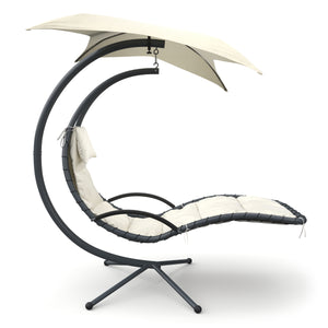 Schaukelstuhl Schwebeliege GRENADA creme