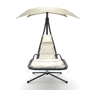 Schaukelstuhl Schwebeliege GRENADA creme