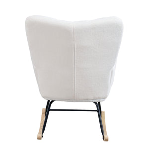 Schaukelstuhl Teddy CLARA beige