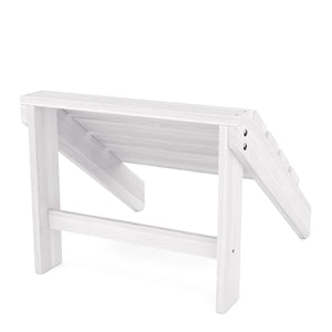 Schemel Holz ADIRONDACK weiss