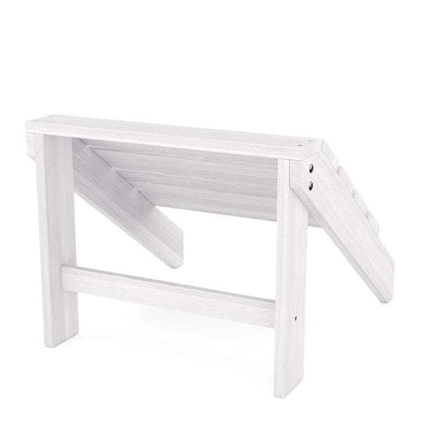 Schemel Holz ADIRONDACK weiss