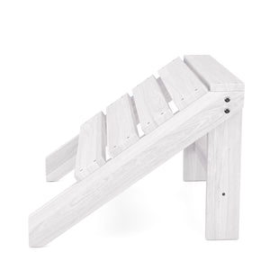 Schemel Holz ADIRONDACK weiss