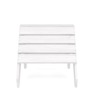 Schemel Holz ADIRONDACK weiss