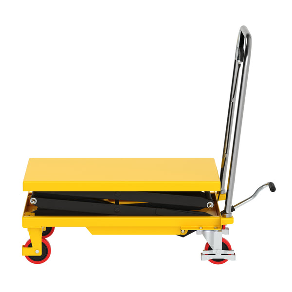 Scherenhubtisch 150 kg Hubhöhe 30-126 cm