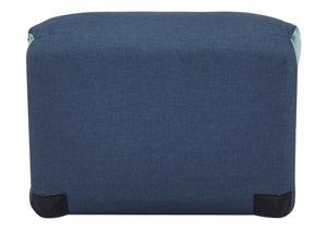Schlafsessel Schlafsofa Funktionssessel Stoff/Textil blau