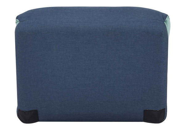 Schlafsessel Schlafsofa Funktionssessel Stoff/Textil blau