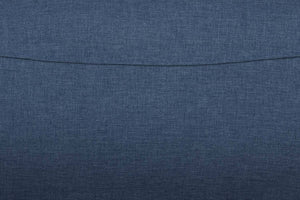 Schlafsessel Schlafsofa Funktionssessel Stoff/Textil blau