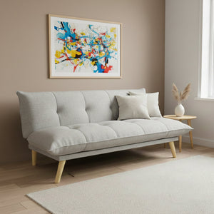 Schlafsofa AYLA grau