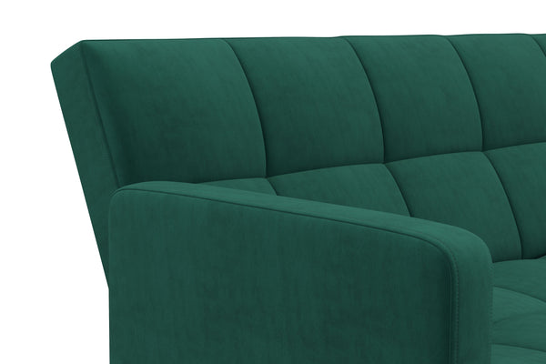 Schlafsofa CALVIN dunkelgrün