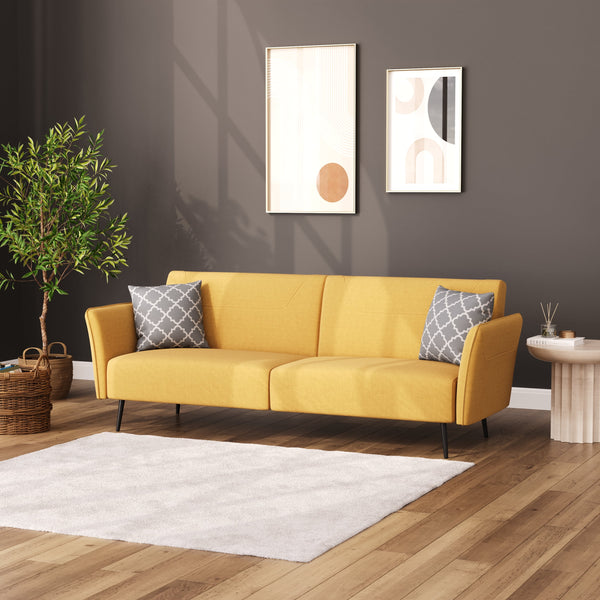 Schlafsofa ENYA gelb