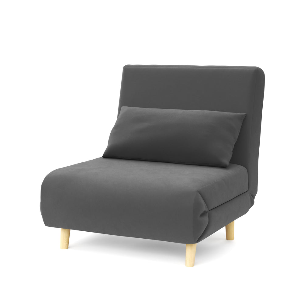Poltrona letto KUBUS, antracite